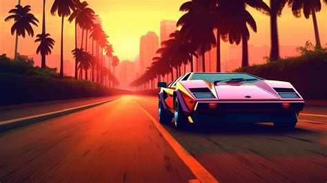 Lamborghini Sports Car Street 4K #6991k Wallpaper PC Desktop