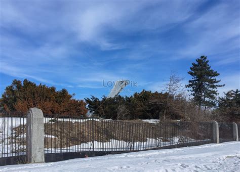 Olympic Stadium After Snow In Montreal Picture And HD Photos | Free ...