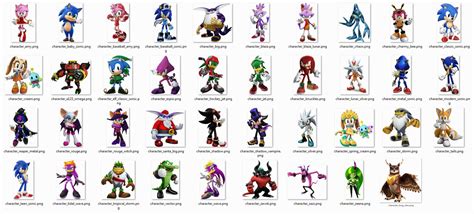 Sonic Forces - Renders PNG Pack by 972oTeV on DeviantArt