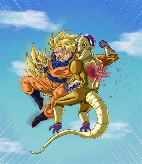 Accurate Goku VS Frieza by Leo-Syron on DeviantArt