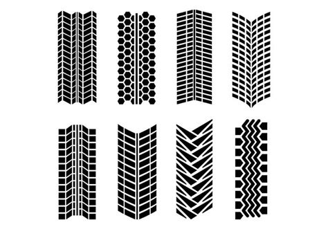 Tire Marks Vector Pack 112539 Vector Art at Vecteezy