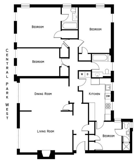 Park West Floor Plan - floorplans.click