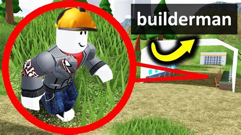 Roblox I Met Builderman