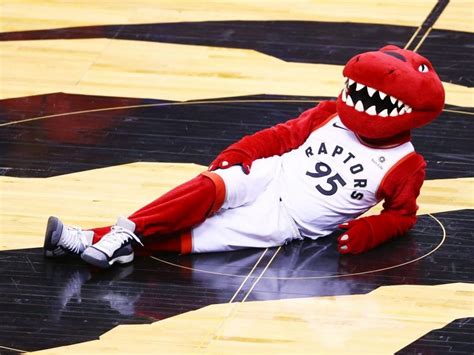 Raptors mascot relocated by refs after Suns' Devin Booker complains | Toronto Sun