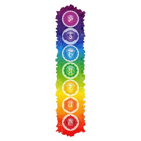 7 Chakra Symbols - 63 Digital Art by Serena King - Pixels