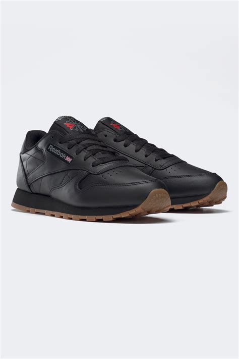 Reebok Classic Leather Int-Black/Gum | Stylerunner