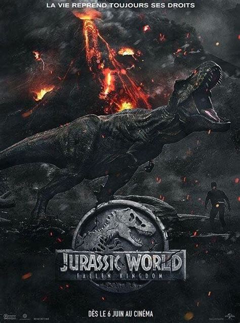 Jurassic World: Fallen Kingdom French Poster Translated Jurassic World Poster, Jurassic World ...