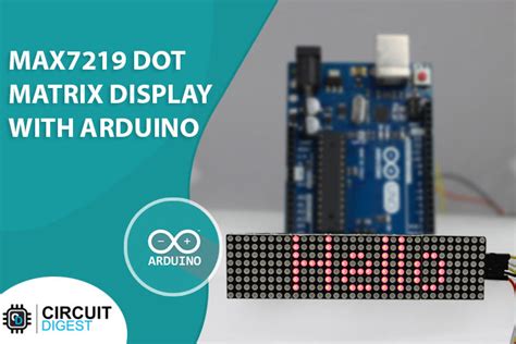 Controlling 8x8 Dot Matrix With Max7219 And Arduino Arduino, 60% OFF