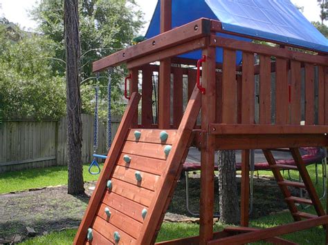 Apollo Playset DIY Wood Fort and Swingset Plans