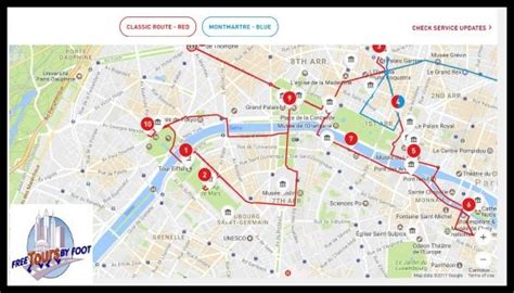 Hop On Hop Off In Paris Map - Alysia Margeaux