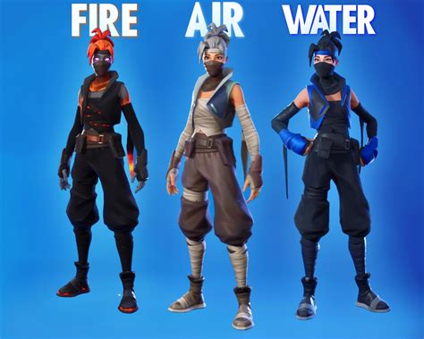 The Kuno skin has 3 elemental skin variants : r/FortNiteBR