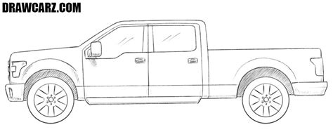 How to Draw a Ford Truck