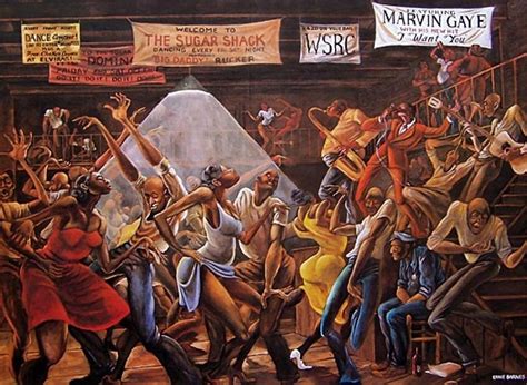 10 Most Iconic American Paintings | BeFront Magazine | Ernie barnes, African american art, Afro art