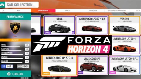 List Of X Class Cars Forza Horizon 4 - Djupka