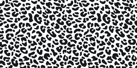 Black And White Cheetah Print Vector