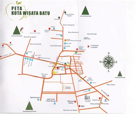 Peta Wisata Malang - Homecare24