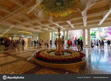 Interior of Bellagio, a resort, luxury hotel and casino on the Las Vegas Strip. – Stock ...