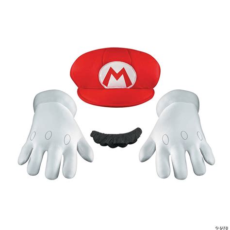 Adult's Super Mario™ Brothers Mario Accessory Kit | Oriental Trading