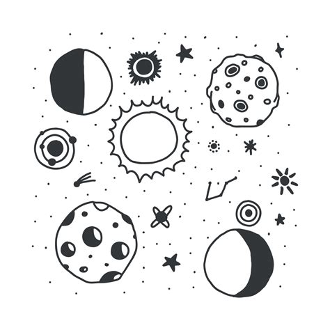 Black and White Eclipse Illustrations 13810731 Vector Art at Vecteezy