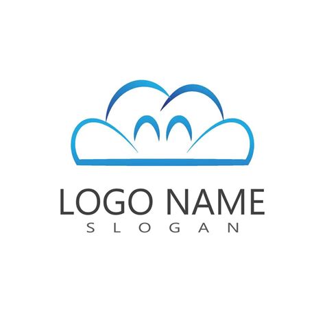 Cloud illustration logo vector flat design 16279788 Vector Art at Vecteezy