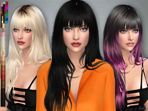 Hair cc pack sims 4 - klofinal