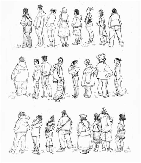 Images To Help Draw People - Lessons - TES Teach Human Figure Sketches, Human Sketch, Figure ...