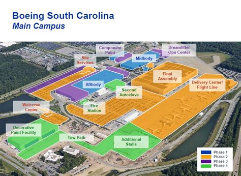 Boeing Mega Factory Map