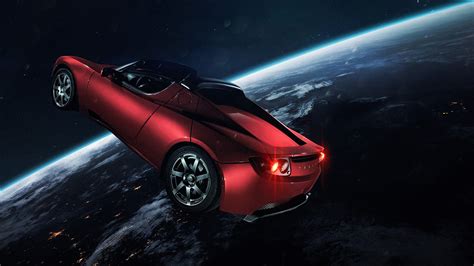 Elon Musk Tesla Roadster in Space Wallpapers | HD Wallpapers | ID #26712