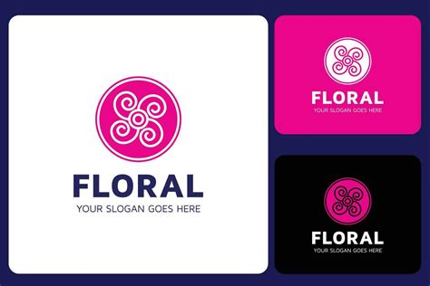 Floral Flower Logo Design Template 25515022 Vector Art at Vecteezy