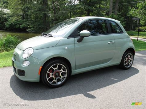 Verde Chiaro (Light Green) 2012 Fiat 500 Sport Exterior Photo #53122800 ...