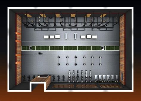 Commercial Gym Design | 3D Gym Floor Plans | Again Faster