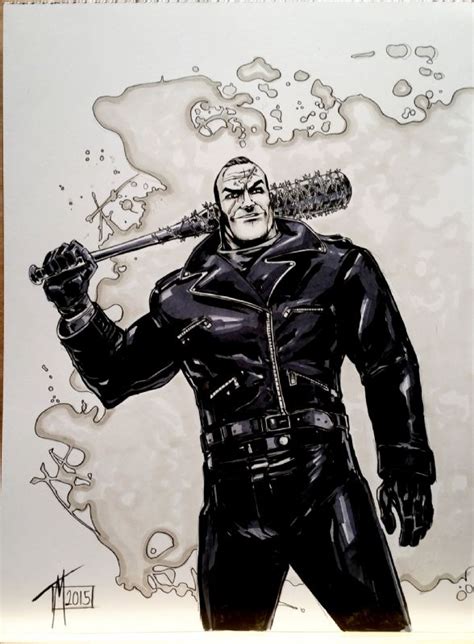 TREVOR MCCARTHY THE WALKING DEAD NEGAN Comic Art Walking Dead Comic ...