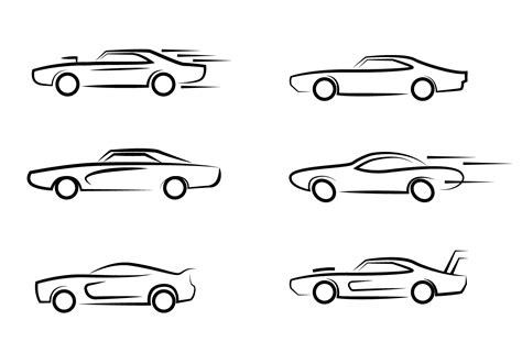 Car Logo Outline Vector 145376 Vector Art at Vecteezy