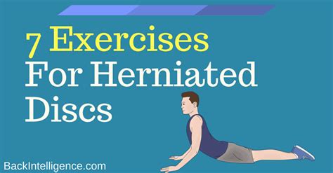 7 Herniated Disc Exercises For Lower Back (Lumbar Area)