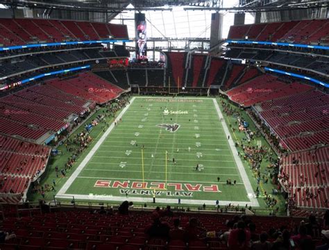 The Most Amazing atlanta falcons seating chart | Seating charts, Seat ...