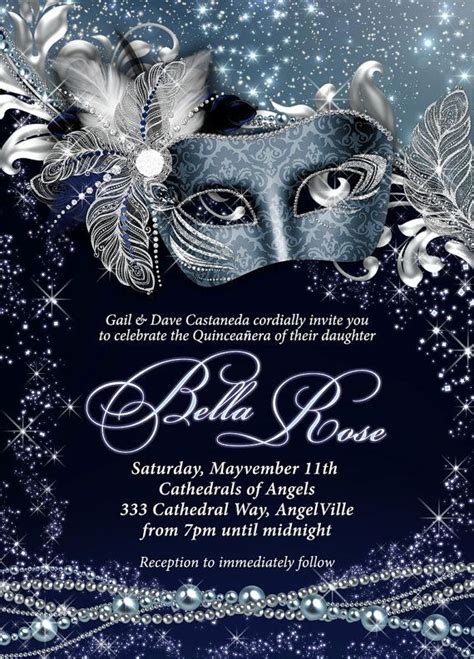 Masquerade Ball Invitation Wording Fresh Best 25 Masquerade Invitations Ideas On Pinterest ...