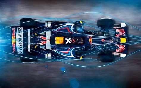 car, Formula 1, Red Bull, Red Bull Racing, digital art, cyan HD Wallpaper