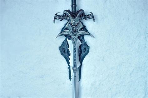 Frostmourne Sword Replica Wall Mount | World of Warcraft | Video Game Junk