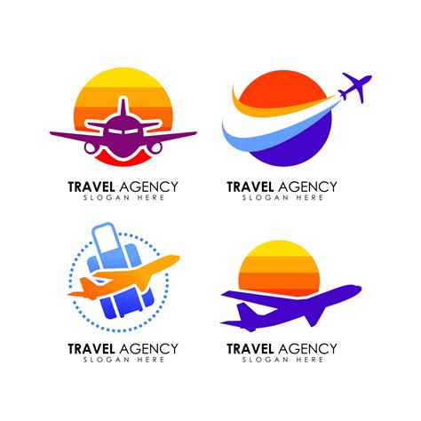 travel agency logo design template 2526030 Vector Art at Vecteezy