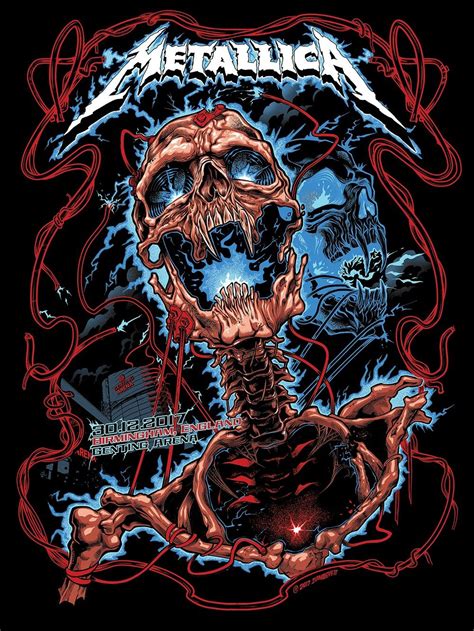 Metallıca | Metallica art, Rock poster art, Heavy metal music