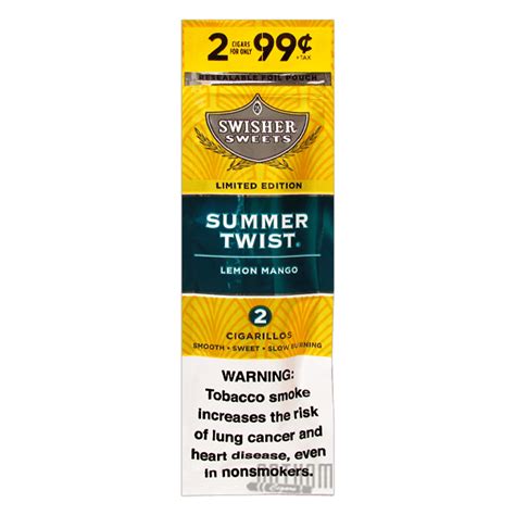 Swisher Sweets Cigarillos Summer Twist | Gotham Cigars