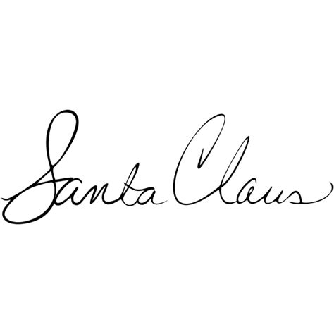 Santa Claus Signature Stamp | HC Brands