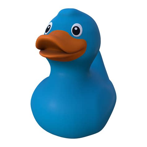 blue rubber duck | CGTrader