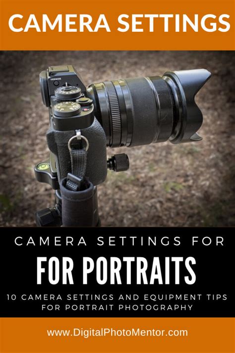 10 Camera Settings and Equipment Tips for Portrait Photography