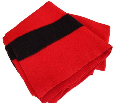 Red Wool Blanket | Olde Good Things