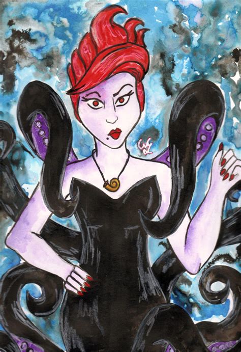 villainess: ariel ursula by cattybonbon on DeviantArt