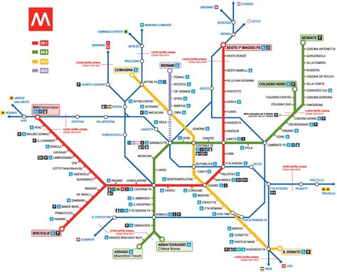 Milan Metro map | Public transport, Metro map, Subway map design