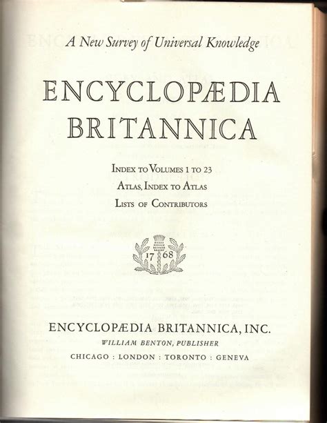 Value of Encyclopedia Britannica? | ThriftyFun