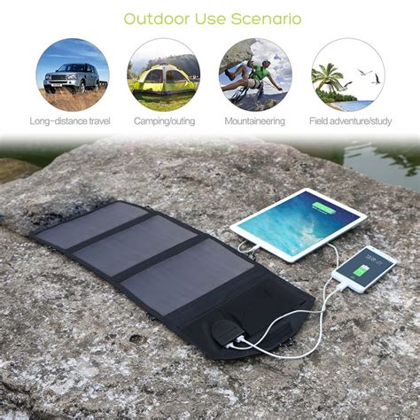 21W Waterproof Solar Charger Panel