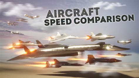 Comparing the Slowest Airplanes to the Fastest Airplanes